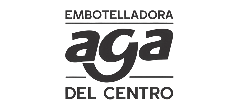 Logotipo de Embotelladora AGA del Centro, empresa mexicana de bebidas