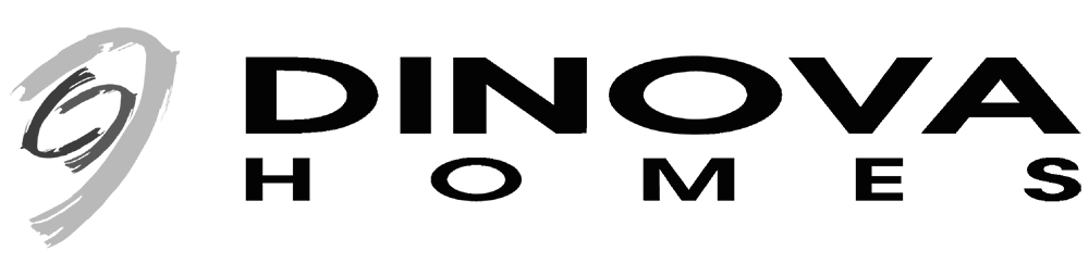 Logotipo de Dinova Homes, desarrolladora de viviendas en México