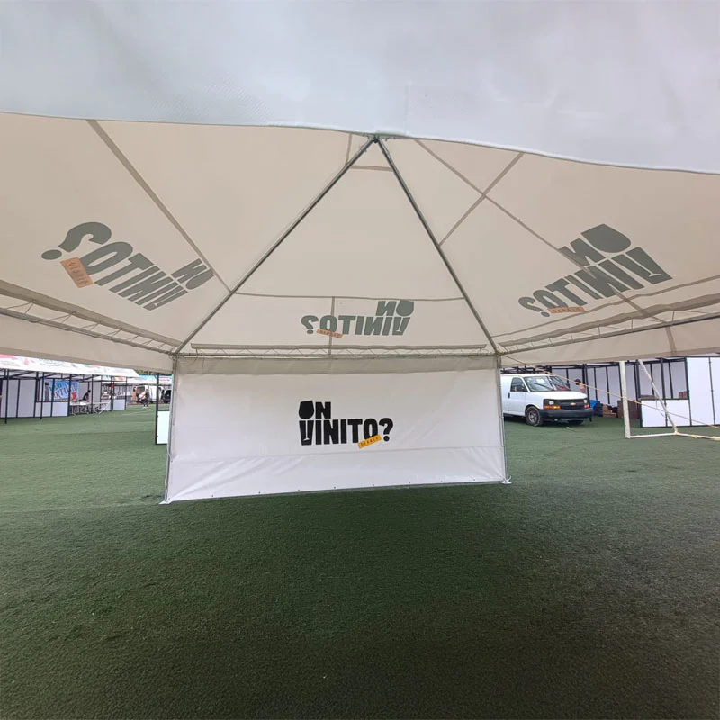 Carpa para negocio en feria Queretaro