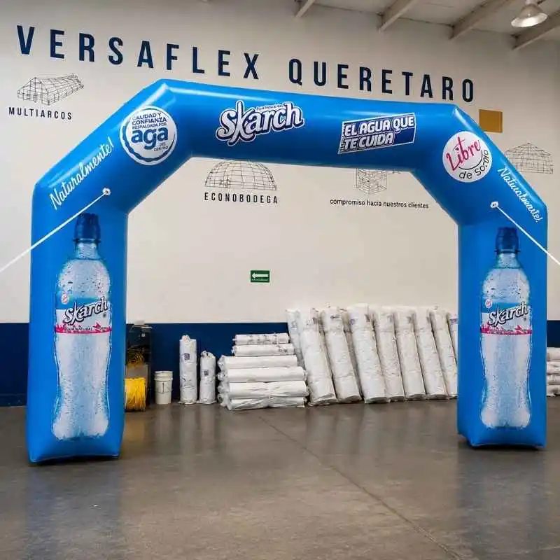 Inflable publicitario personalizado fabricado por Lonas Versaflex